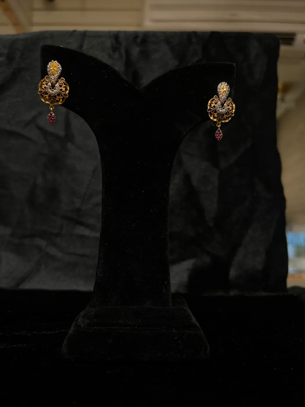 Gold Earrings 12