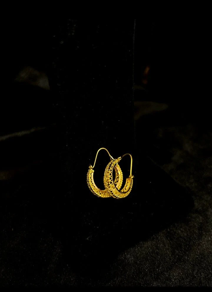 Gold Earrings 25