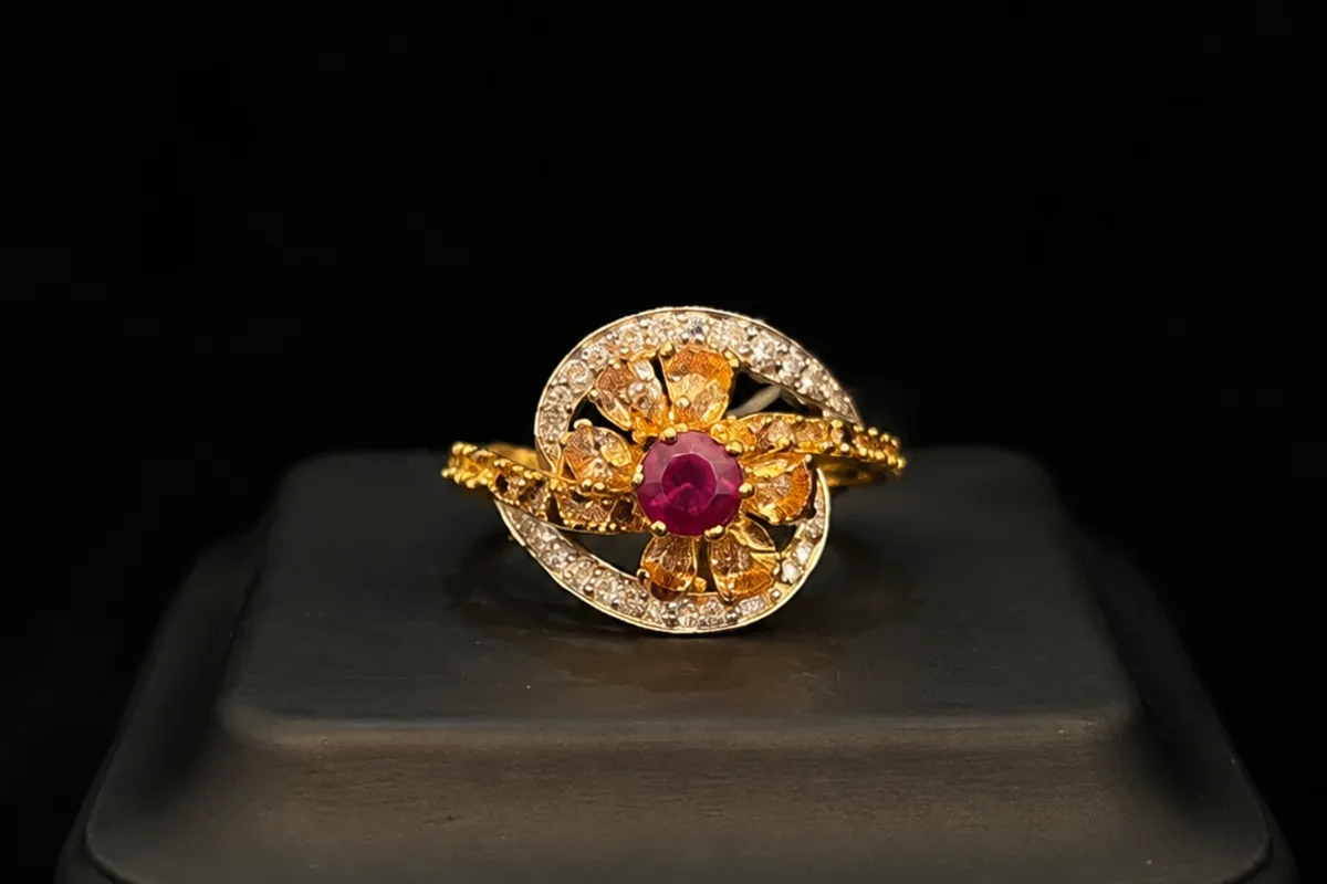 Ruby Gold Ring