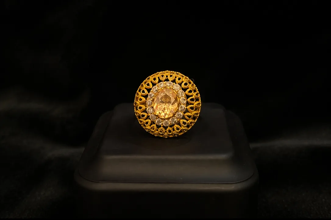 Champagne Gold Ring